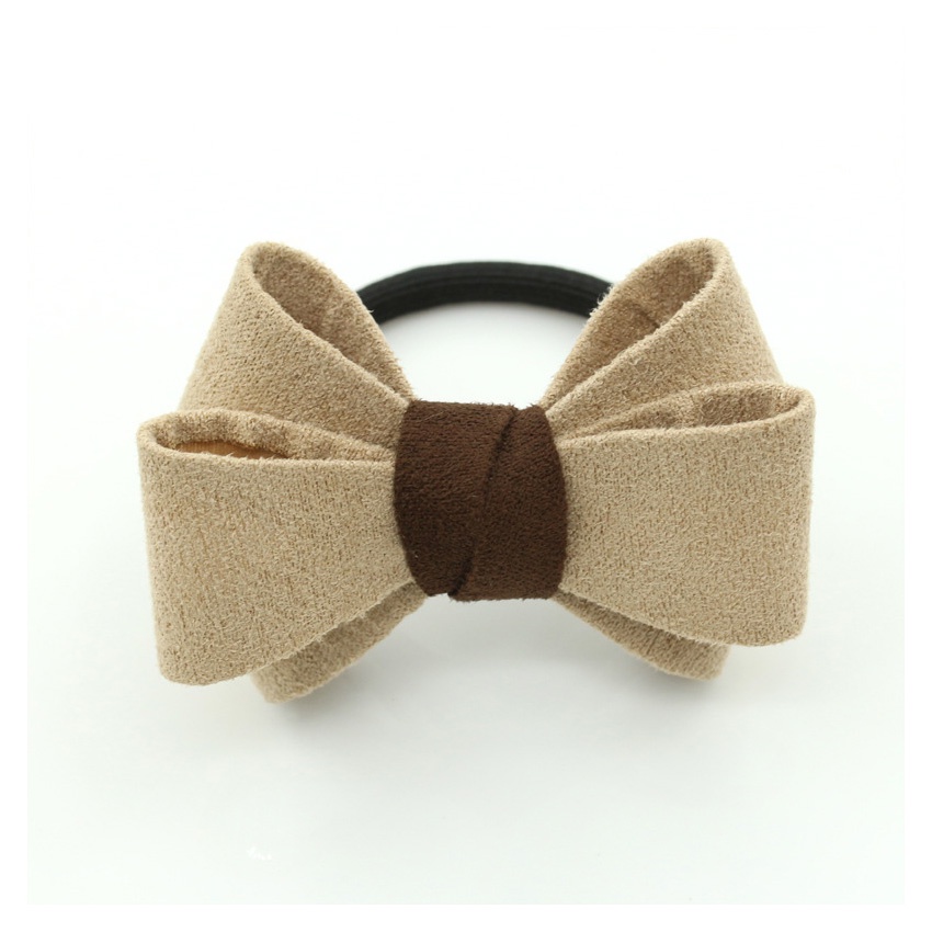 Dây buộc tóc nữ thắt nơ cao cấp - Set 3 dây cột tóc dễ thương, bền đẹp, giao màu ngẫu nhiên - NASI Store