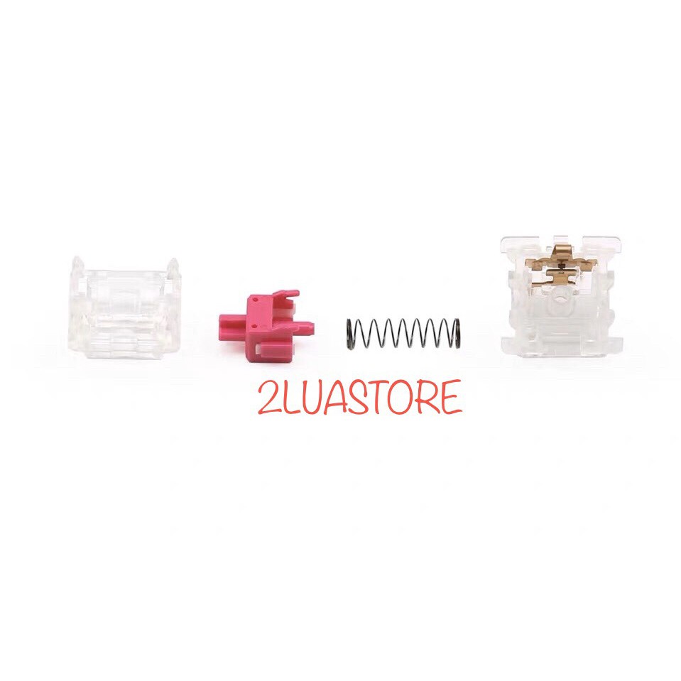 Switch Gateron Aliaz silent tactile DIY cho bàn phím cơ