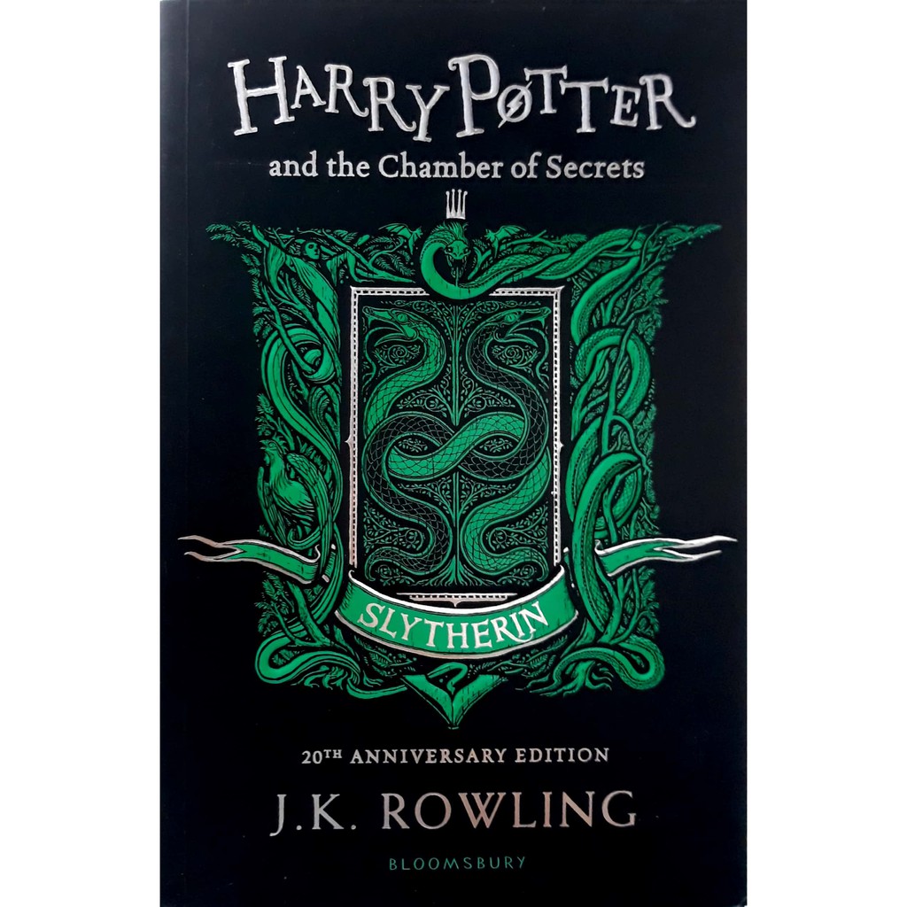 Truyện Tiếng Anh:  Harry Potter Part 2 - Harry Potter And The Chamber Of Secrets (Paperback) Slytherin Edition