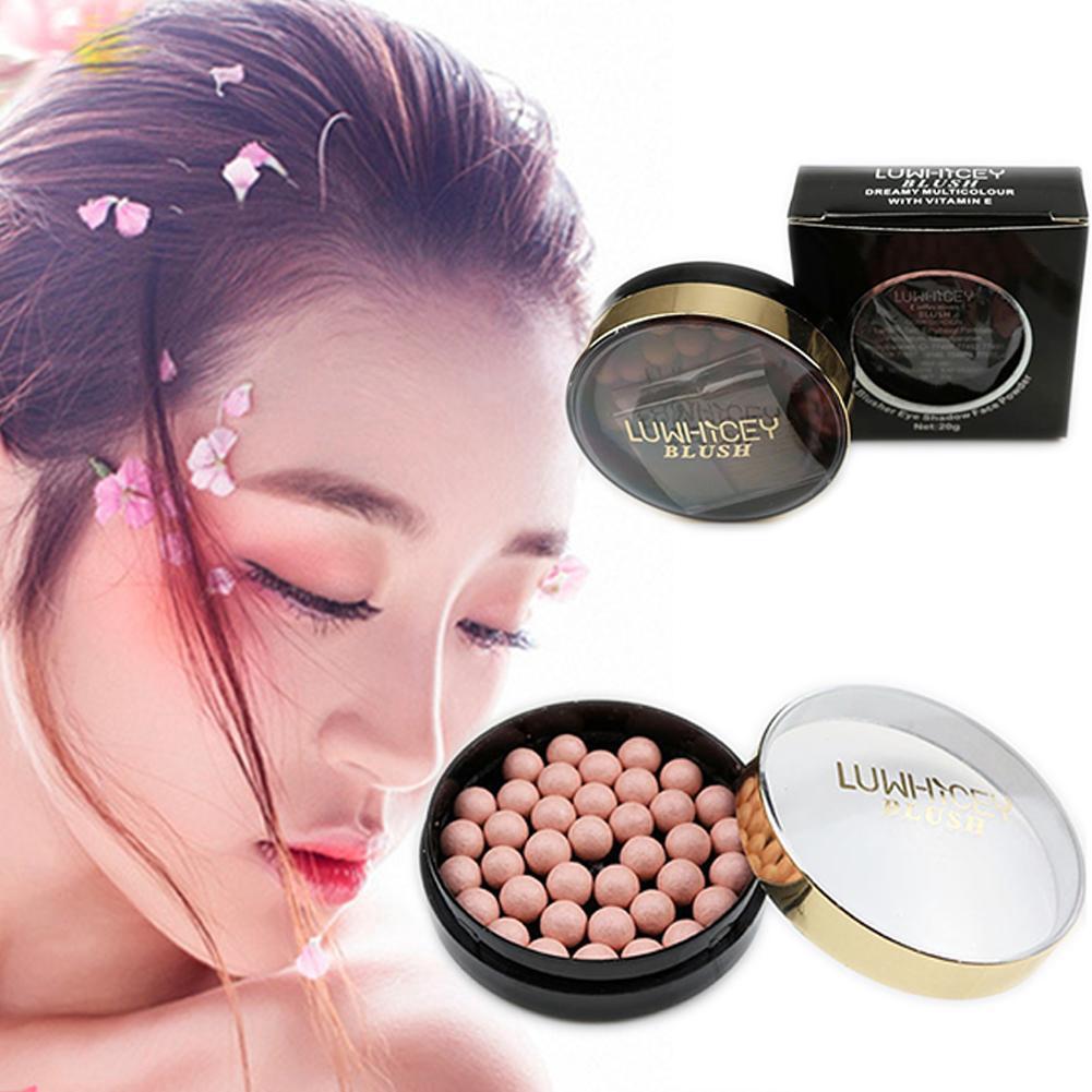 Set phấn má hồng LUWHICEY dạng viên độc đáo