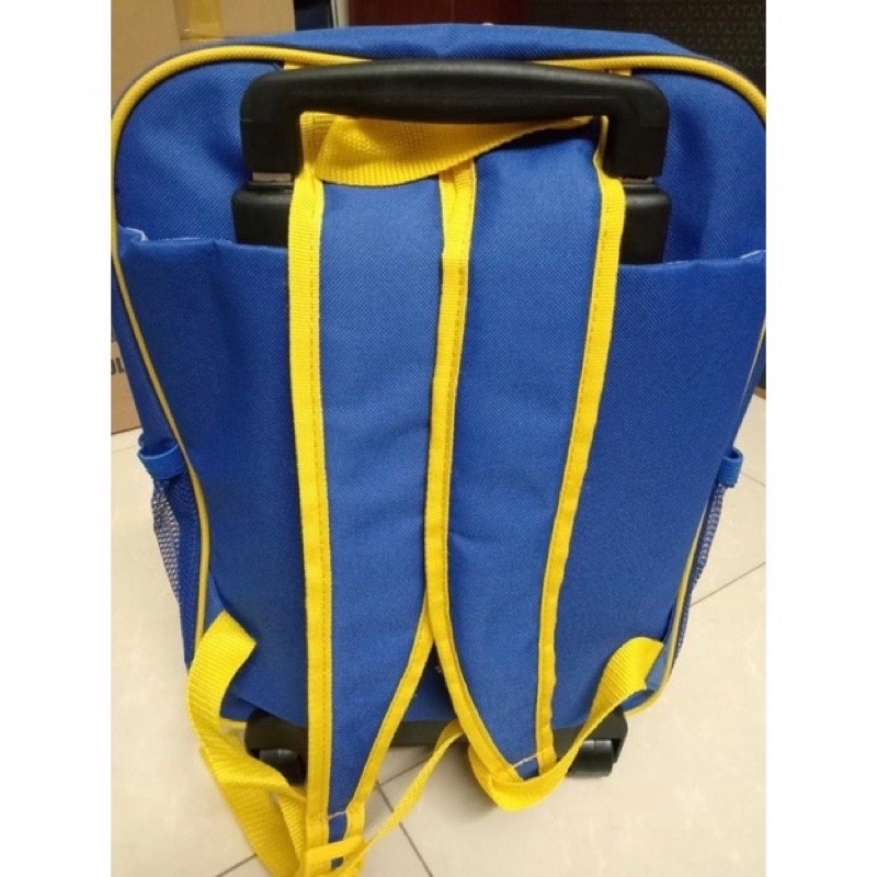 Balo grow cho bé mẫu giáo, thiết kế hình chú vàng dễ thương lắm nè