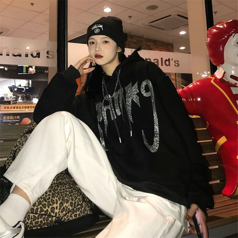 NRVP Mới Áo Hoodie Dáng Rộng Phong Cách Hàn Quốc 2021
