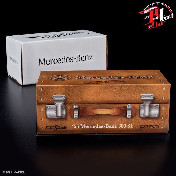 Xe mô hình Hot Wheels ’55 Mercedes-Benz 300 SL RLC Special Editions
