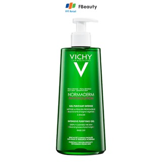 Sữa rửa mặt dạng Gel cho da mụn Vichy Normaderm Phytosolution 400ml