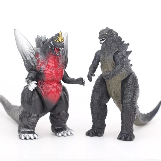 Set Nhiều Mô Hình Quái Vật Godzilla - Rồng 3 Đầu Ghirodah - Kong ( Size 5-8cm tuỳ mẫu)