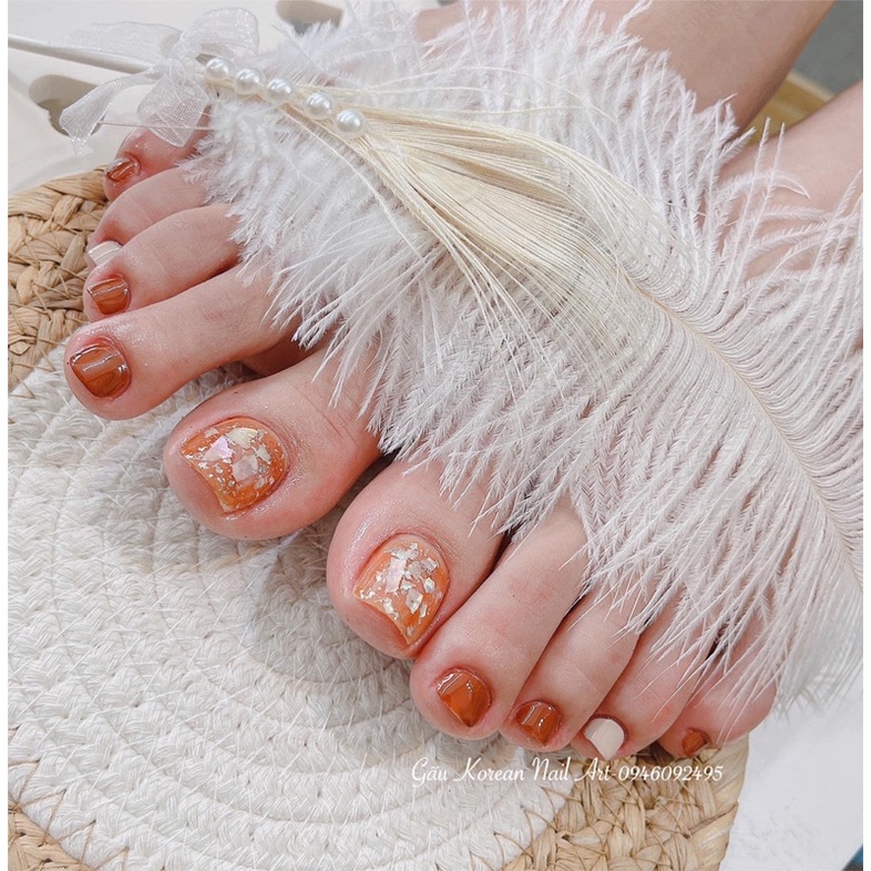 Lông vũ chụp ảnh - Phụ kiện nail