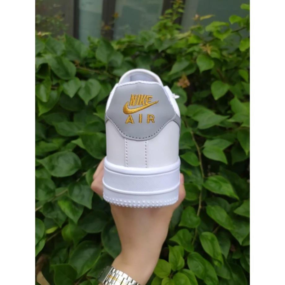 Giày Nike_AF1 Nam Nữ, Giày Nike_Trắng Air force 1 all white full box bill -ju2 ! &