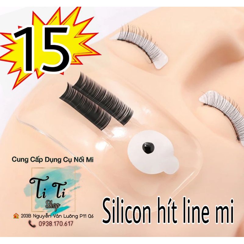 Miếng Silicon hít mi_Miếng dán mi_thảm hít mi silicon