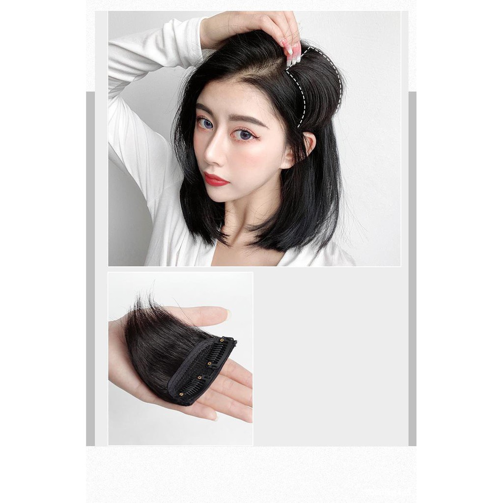 🍓Kẹp tóc giả Mivino kẹp phồng chân tóc làm dày tóc 10cm phong cách hàn quốc