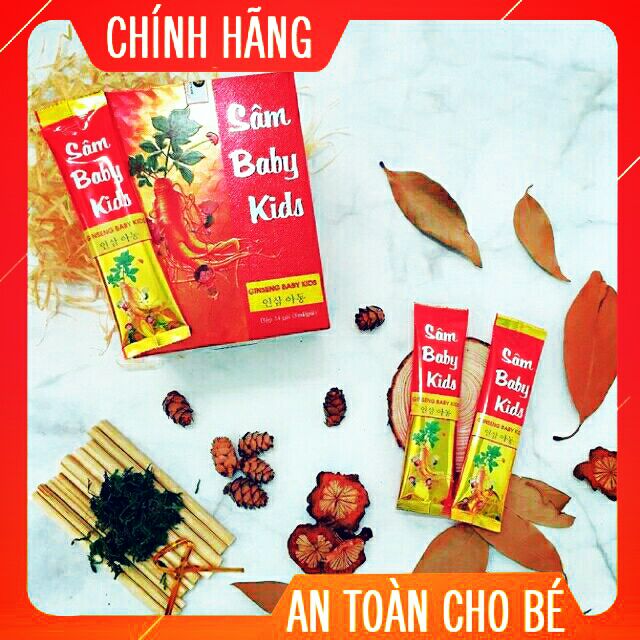 5 Hộp Sâm Baby Kids
