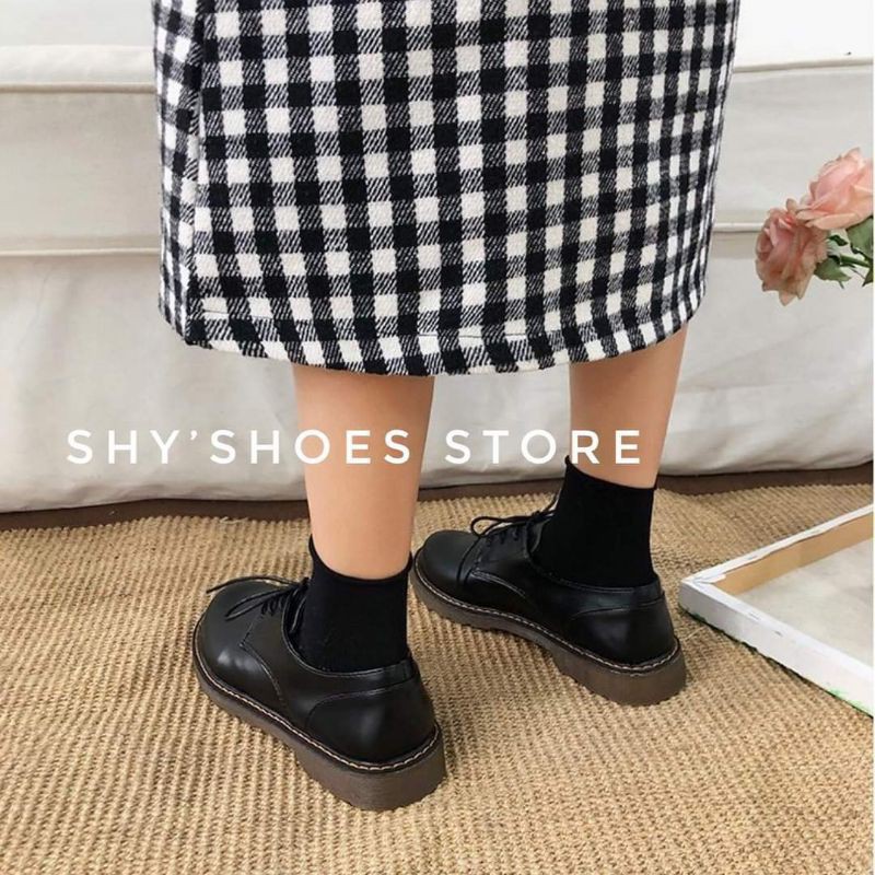 (CÓ SẴN) Giày oxford cột dây phong cách vintage| hot 2020| đế 3cm| numsvip freeship extra | BigBuy360 - bigbuy360.vn