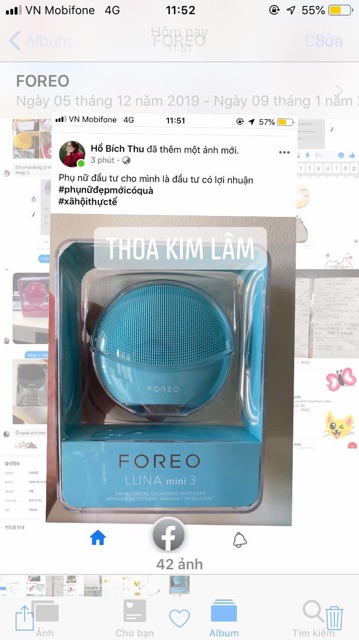 [ SẴN ] Máy FOREO LUNA MINI 3