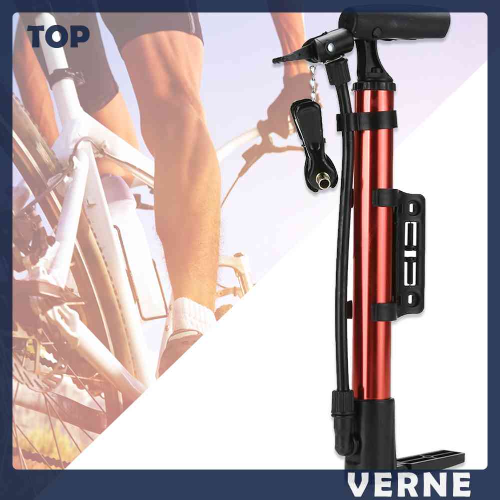 Ống Bơm Xe Đạp Leo Núi Mini Bằng Hợp Kim Nhôm VERNE