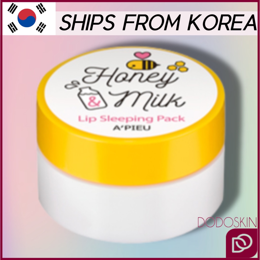 APIEU Honey & Milk Lip Sleeping Pack 6.7g