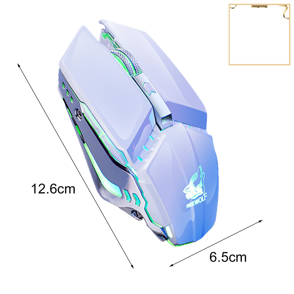 Chuột không dây 6 Nút Abs 2.4ghz X11