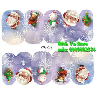 Decal Noel 6K/tấm mã wg