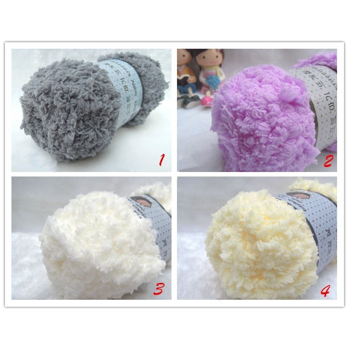1 Cuộn Len Cotton Mềm Mại Ấm Áp Cho Bé