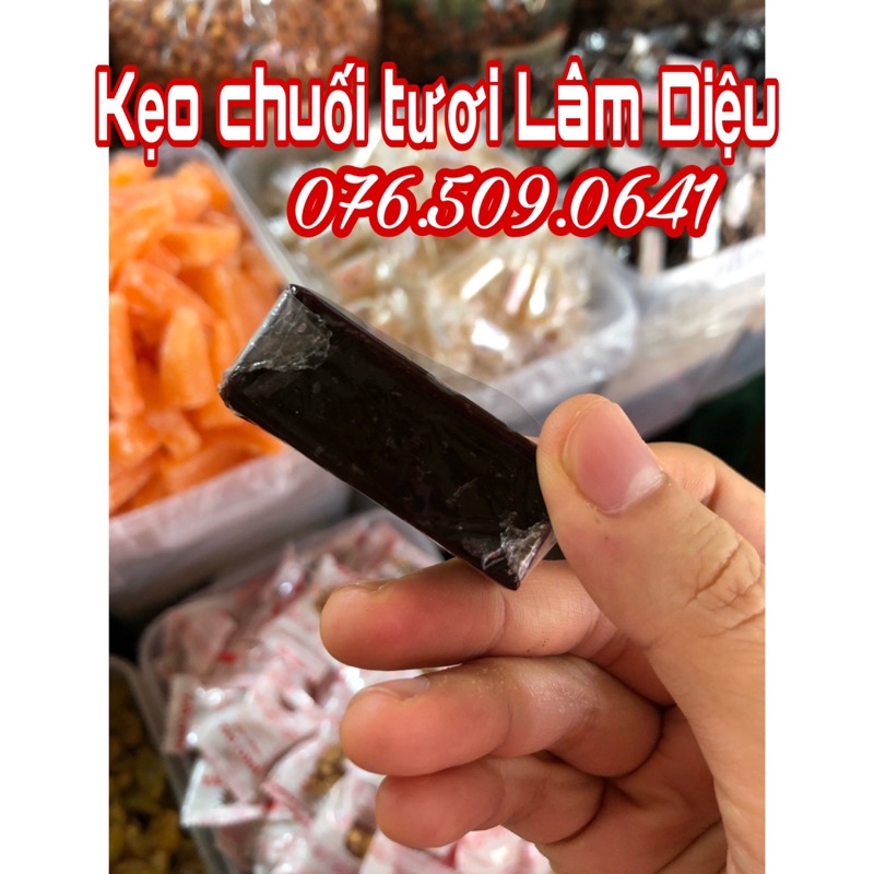 Kẹo chuối tươi Lâm Diệu đóng gói