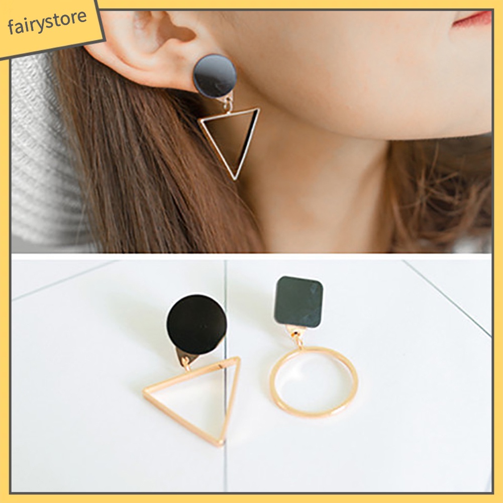 Bông tai hình học thời trang cá tính cho nữ