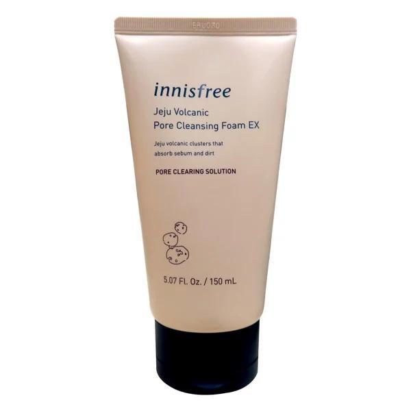 Sữa Rửa Mặt Tro Núi Lửa Innisfree Jeju Volcanic Pore Cleansing Foam Ex 150ml