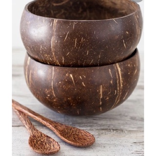 Bát ,Tô gáo dừa ,muỗng gỗ dừa