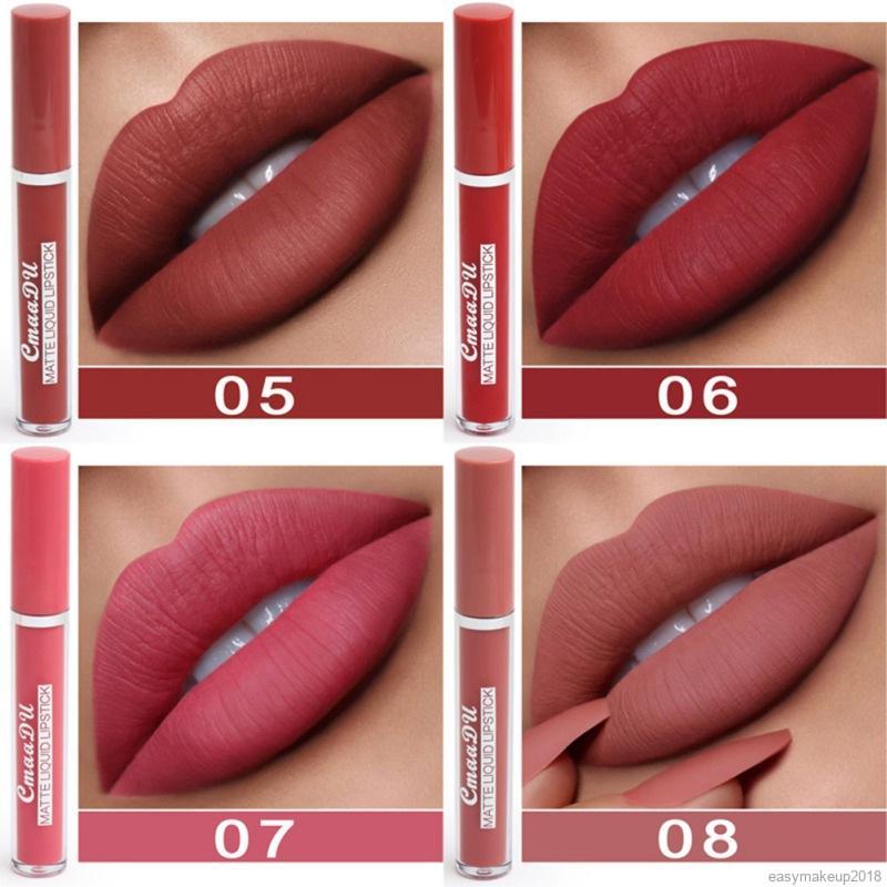 [Hàng mới về] Bộ 10 son kem lì CmaaDU lâu trôi chống thấm nước | BigBuy360 - bigbuy360.vn