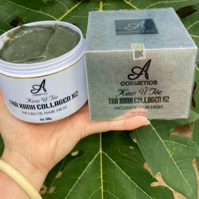 [HàngSẵn]Kem Ủ Tóc Trà Xanh Collagen X2 . . .