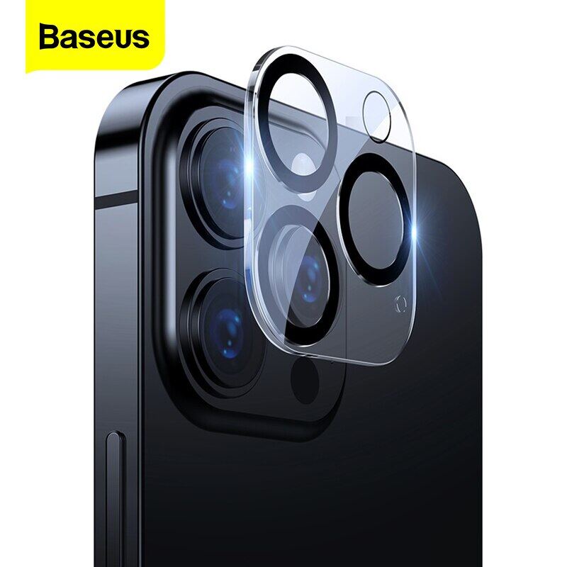 Kính Cường Lực Camera Sau Nguyên Cụm iPhone 12 Pro Max Hiệu Baseus
