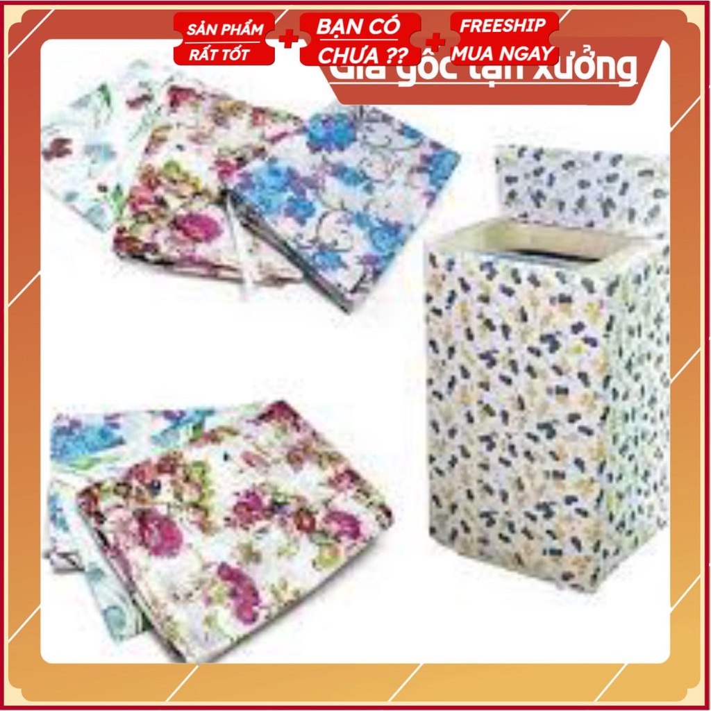 Vỏ Bọc Máy Giặt, Áo Trùm Máy Giặt Cửa Trên Chống Thấm Nước Size Lớn Cao Cấp 88192 Shop QUANGSTORE1