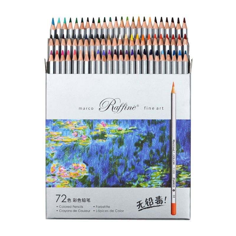 Bộ Chì Màu Khô Hộp giấy MACRO RAFFINE 24/36/48/72 Màu cao cấp