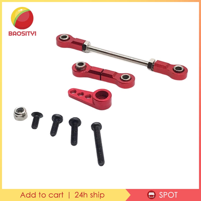 Thanh kéo bánh lái 1/28 cho xe điều khiển từ xa Wltoys K969 K979 Wltoys K989 và phụ kiện