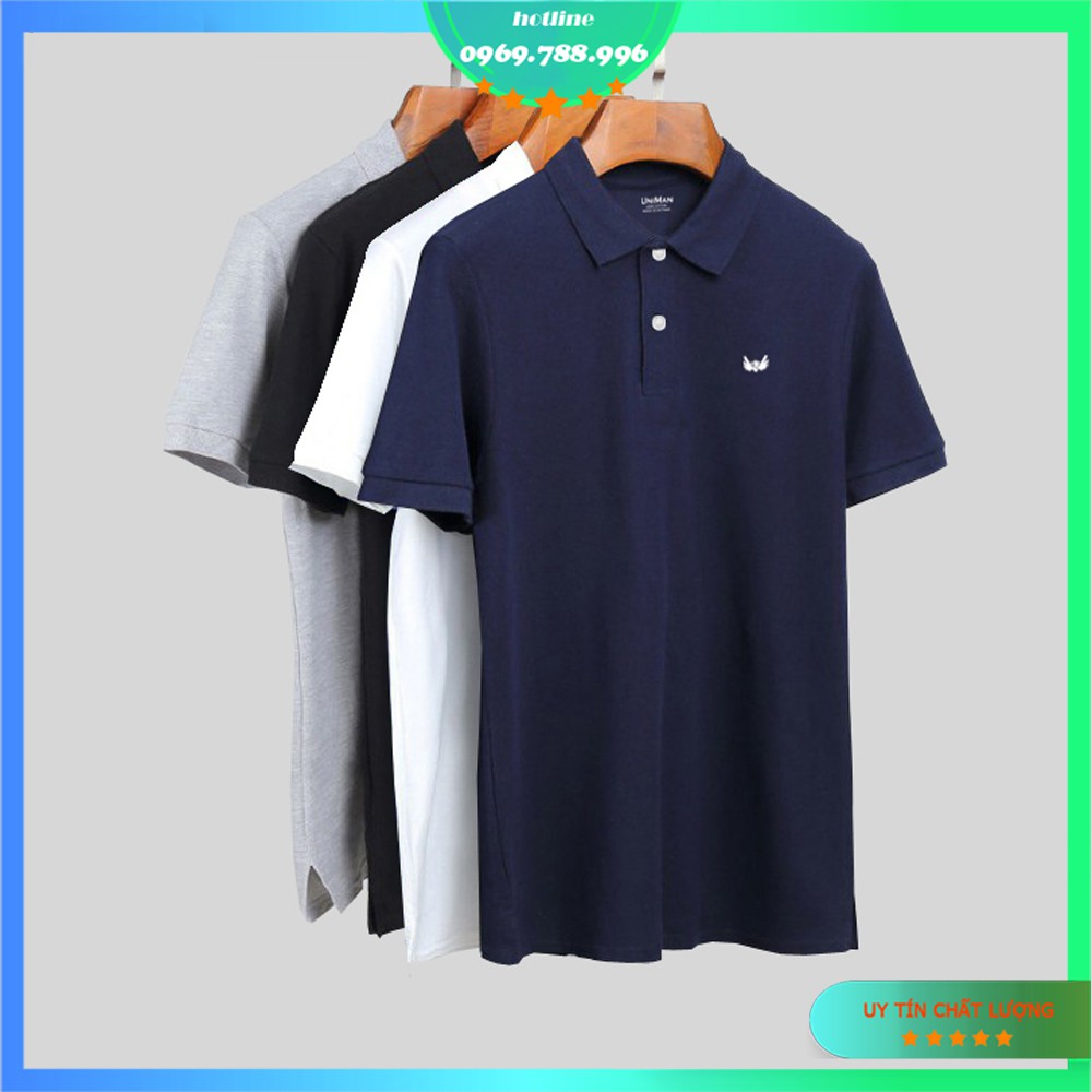 Áo Thun Có Cổ Polo Nam Slimfit Ngắn Tay Cổ Bẻ Vải Cotton Cá Sấu Thoáng Mát,Logo Thêu, Thấm Hút Mồ Hôi Tốt VNXK