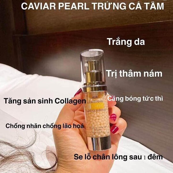 Serum trứng cá hồi ngọc trai Genie Caviar Pearl