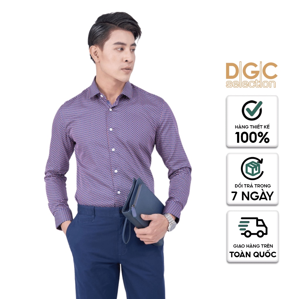 Áo sơ mi dài tay Slim Fit DGCs - WASD2011M-S