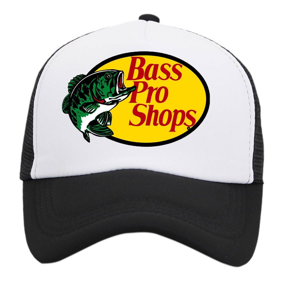 Bass pro Mũ Lưỡi Trai Phối Lưới In Họa Tiết Thời Trang Mùa Hè