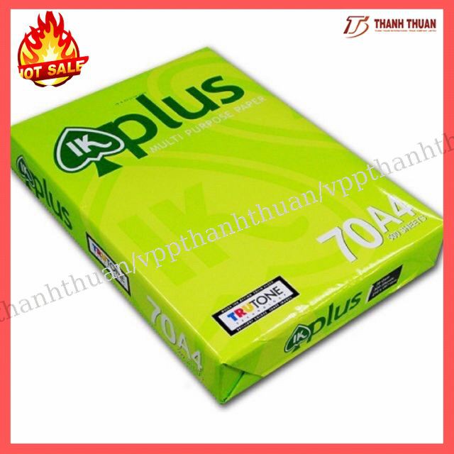 Giấy A4 IK Plus 70gsm