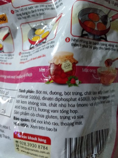 BỘT BÁNH RÁN PHA SẴN AJINOMOTO VỊ TRUYỀN THỐNG{200G}