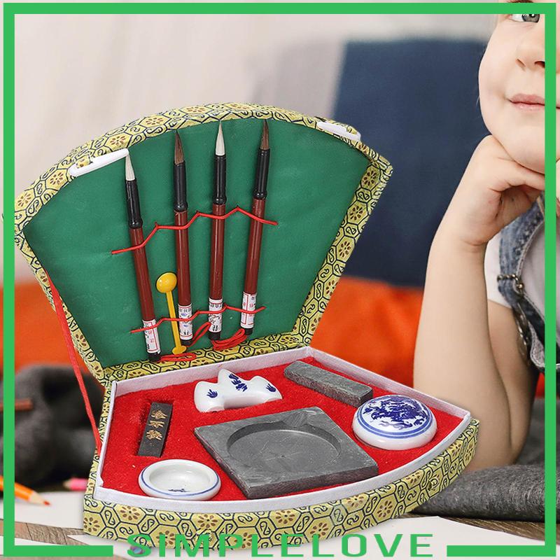 Bộ Cọ Viết Thư Pháp Trung Hoa Chuyên Nghiệp Dành Cho Học Sinh