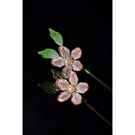 Cán Trâm Gỗ Búi Tóc