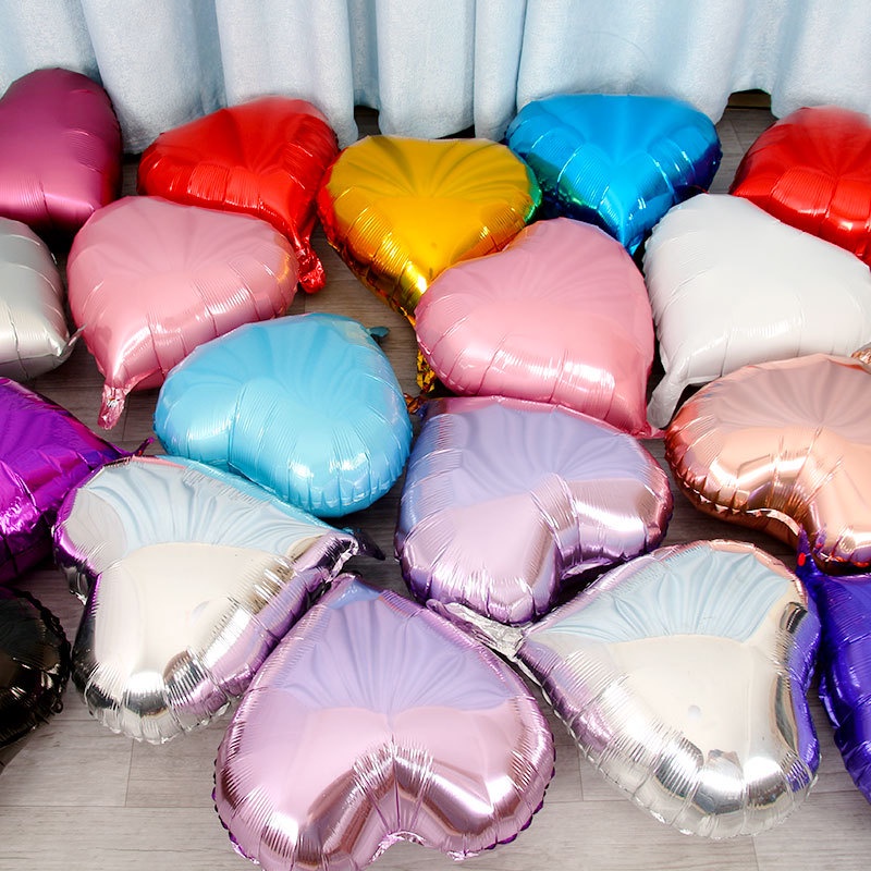 Bóng bay sinh nhật ngôi sao trái tim nhiều kích cỡ HAPPYKID BONGNSTT