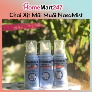 CHAI XỊT MŨI MUỐI BIỂN CHO BÉ NEILMED SINUS RINSE CHÍNH HÃNG MỸ 75ML PHUN