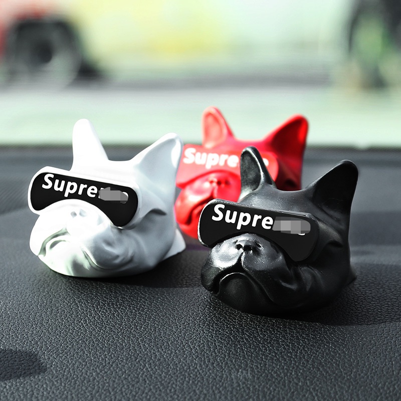 Phụ Kiện Trang Trí Xe Hơi Hình Chó Bull Cool Ngầu