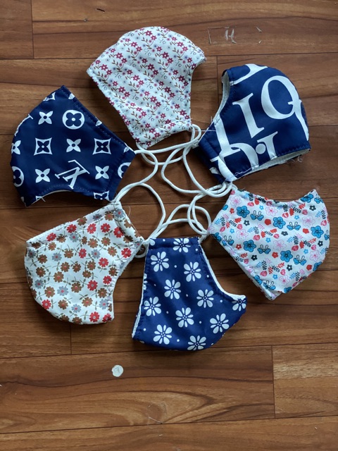 Khẩu trang vải 3 lớp chống bụi | BigBuy360 - bigbuy360.vn