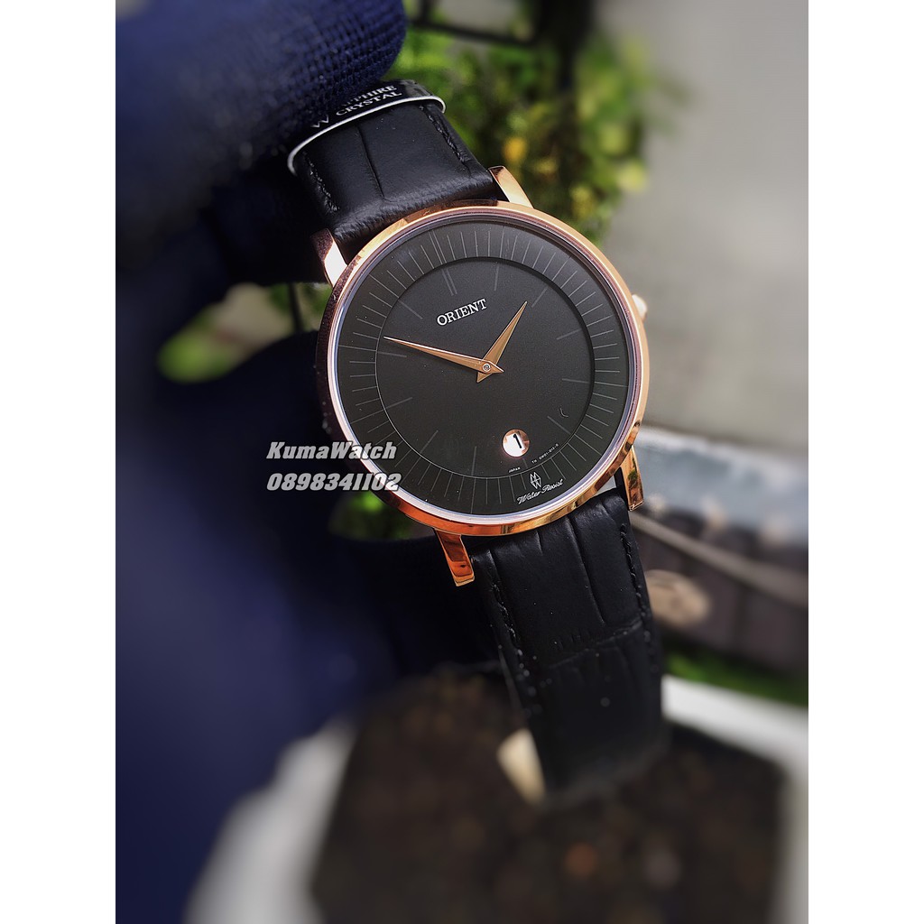 Đồng hồ nam Orient FGW0100BB0– Sapphire, 38mm, Siêu mỏng, Chính hãng 100%