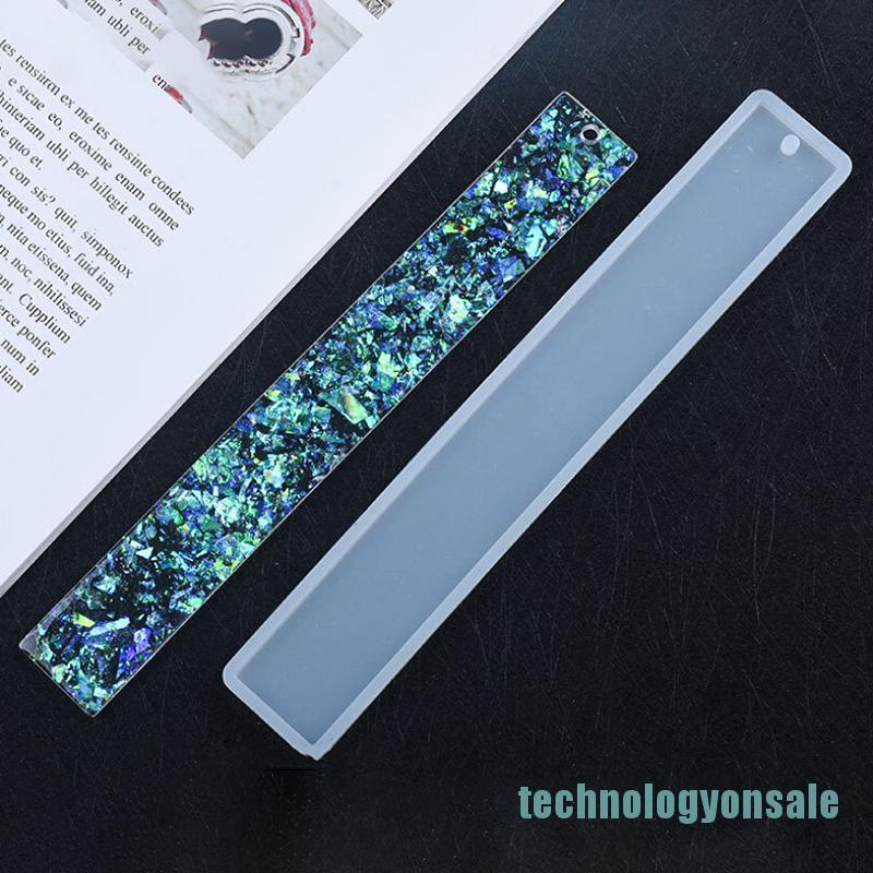 Bộ 3 Khuôn Silicone Đánh Dấu Sách Hình Chữ Nhật Tiện Dụng