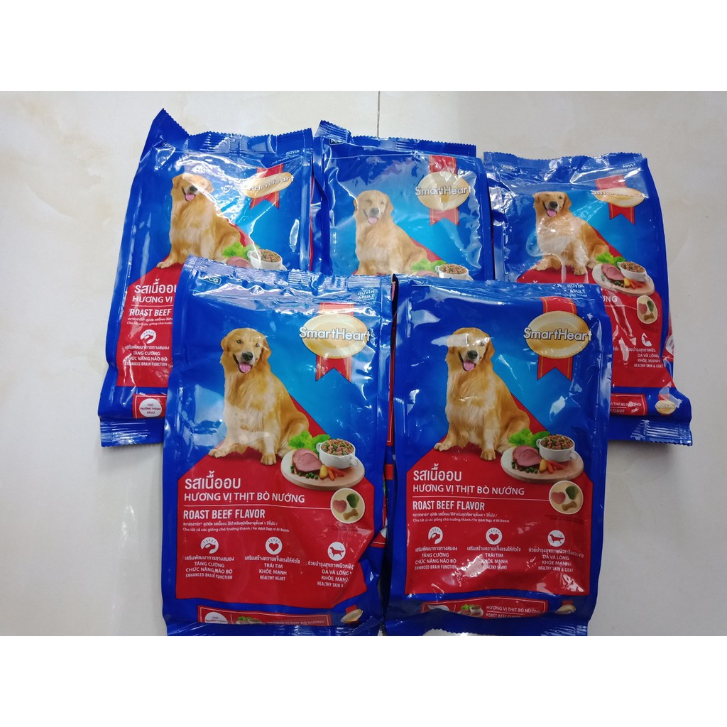 THỨC ĂN HẠT CHÓ TRƯỞNG THÀNH  SMARTHEART ADULT 400GR