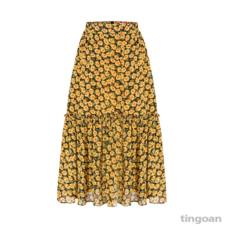 Chân váy tingoan MINI FLORAL SKIRT/YLĐ