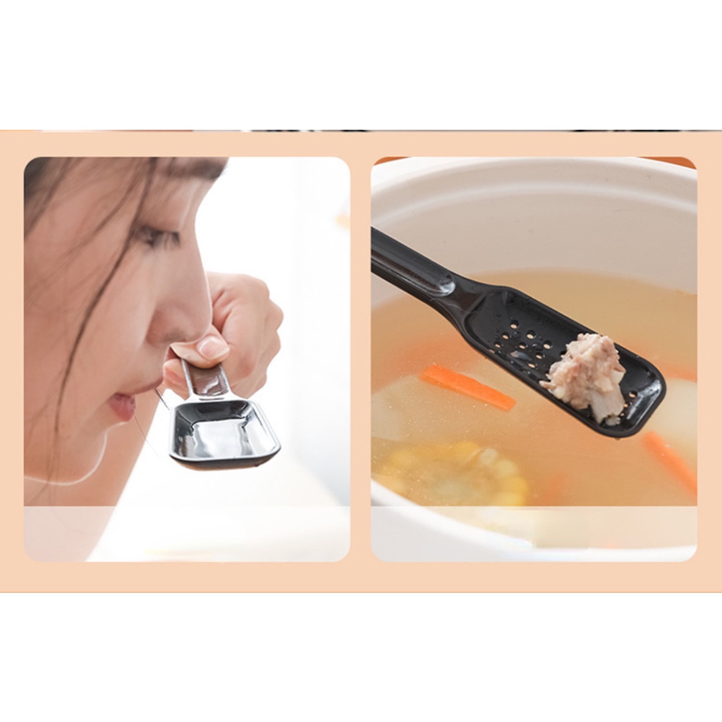 Kẹp Gắp Thức Ăn Hai Trong Một Chống Trượt Chịu Nhiệt Độ Cao Tiện Dụng Cho Nhà Bếp