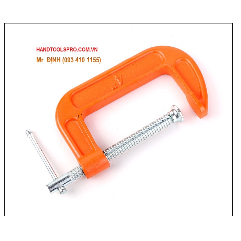 Cảo chữ C đủ size 1" tới 6" Asaki AK-6263