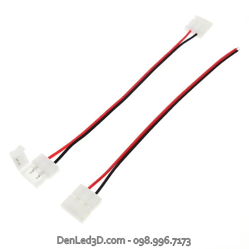Cáp Kết Nối, Kẹp Nối PCB 8mm 10mm Cho Led 3528 5050 2/4 pin